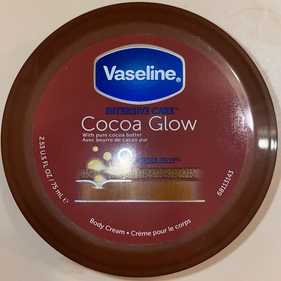 Vaseline Intensive Care Other - Cocoa Glow by Vaseline Intensive Care Face & Body Cream 2.53 fl. Oz.